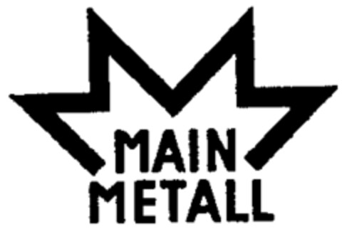 MM MAIN METALL Logo (WIPO, 08/23/1956)