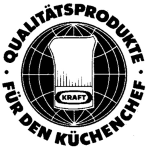 KRAFT QUALITÄTSPRODUKTE FÜR DEN KÜCHENCHEF Logo (WIPO, 29.09.1983)