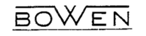 BOWEN Logo (WIPO, 19.07.1989)