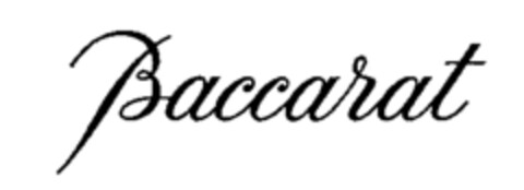 Baccarat Logo (WIPO, 18.07.1991)