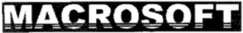 MACROSOFT Logo (WIPO, 15.03.1999)