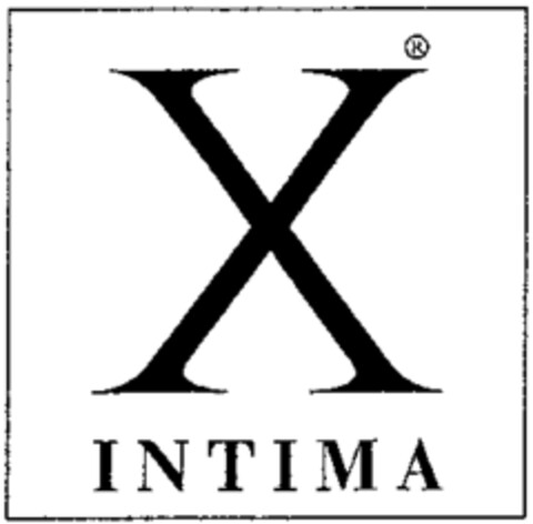 X INTIMA Logo (WIPO, 28.11.2000)