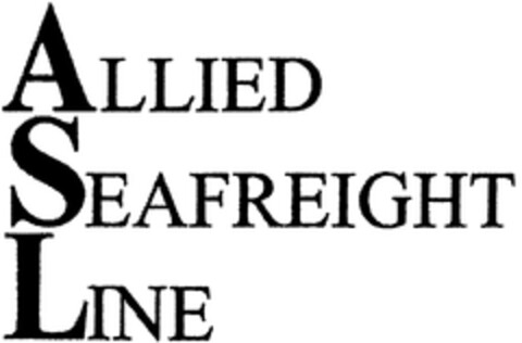 ALLIED SEAFREIGHT LINE Logo (WIPO, 27.08.2007)