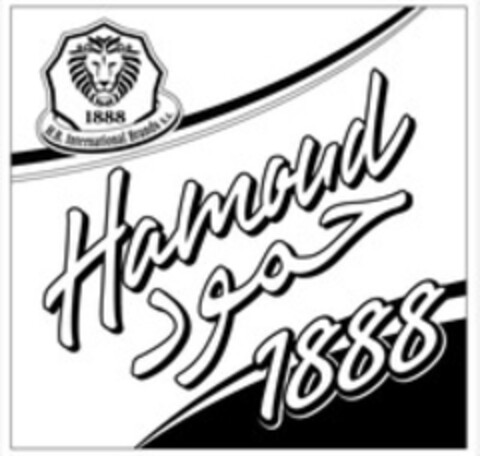 Hamoud 1888 H.B. International Brands S.A. Logo (WIPO, 09/19/2013)