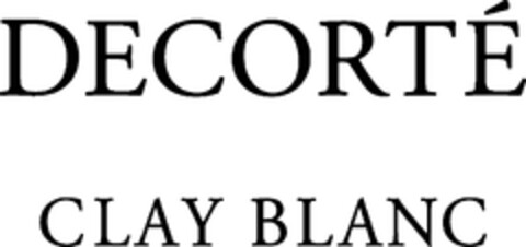 DECORTÉ CLAY BLANC Logo (WIPO, 11.04.2022)