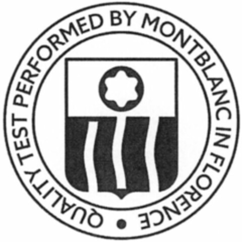 QUALITY TEST PERFORMED BY MONTBLANC IN FLORENCE Logo (WIPO, 11/18/2014)