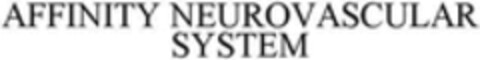 AFFINITY NEUROVASCULAR SYSTEM Logo (WIPO, 26.01.2017)