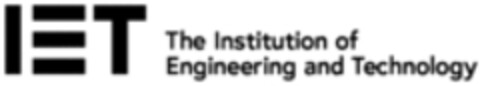 IET THE INSTITUTION OF ENGINEERING AND TECHNOLOGY Logo (WIPO, 22.11.2018)