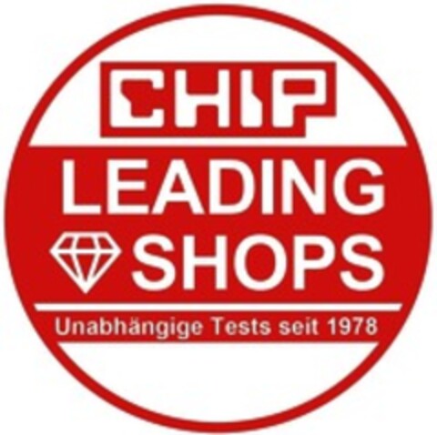 CHIP LEADING SHOPS Unabhängige Tests seit 1978 Logo (WIPO, 10.05.2019)