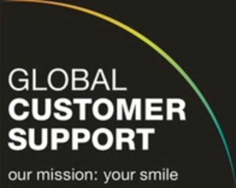 GLOBAL CUSTOMER SUPPORT our mission: you smile Logo (WIPO, 22.11.2019)