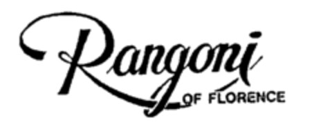 Rangoni OF FLORENCE Logo (WIPO, 04.10.1985)