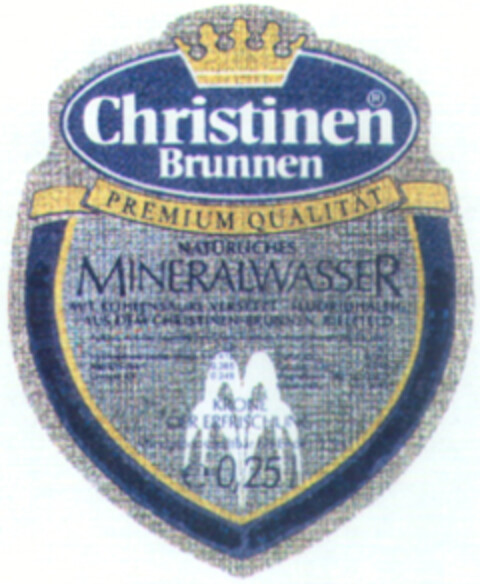 Christinen Brunnen Logo (WIPO, 28.09.1993)