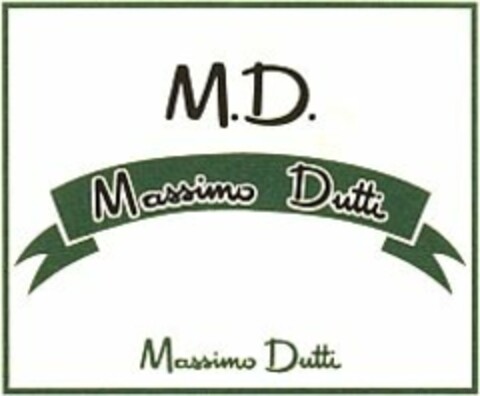 M.D. Massimo Dutti Logo (WIPO, 14.03.1995)