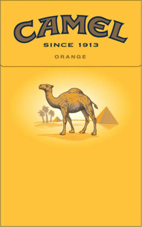 CAMEL SINCE 1913 ORANGE Logo (WIPO, 09/09/2008)