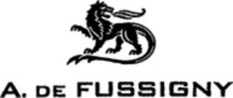 A. DE FUSSIGNY Logo (WIPO, 01/08/2010)