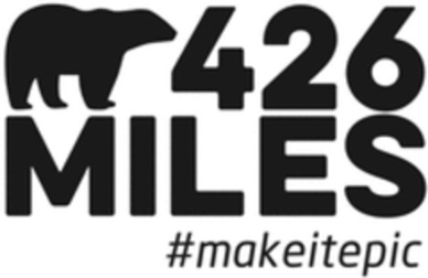 426 MILES #makeitepic Logo (WIPO, 23.05.2016)