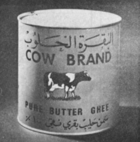 COW BRAND Logo (WIPO, 07/28/1981)