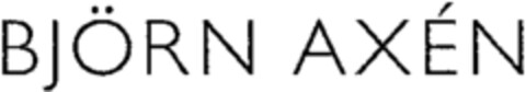 BJÖRN AXÉN Logo (WIPO, 16.01.2004)