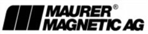 MAURER MAGNETIC AG Logo (WIPO, 20.01.2005)