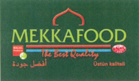 MEKKAFOOD The Best Quality Logo (WIPO, 30.05.2007)