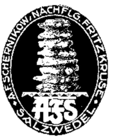 AFS A.F.SCHERNIKOW, NACHFLG. FRITZ KRUSE SALZWEDEL Logo (WIPO, 25.06.2008)