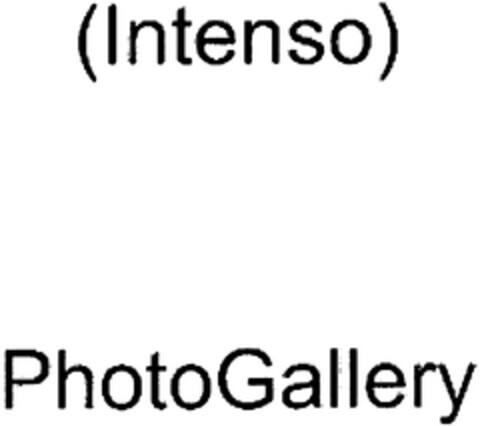 (Intenso) PhotoGallery Logo (WIPO, 05/27/2011)