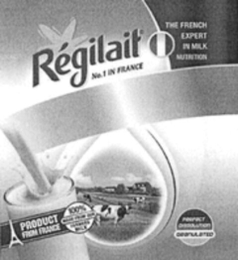 Régilait No. 1 IN FRANCE THE FRENCH EXPERT IN MILK NUTRITION Logo (WIPO, 10.06.2015)