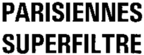 PARISIENNES SUPERFILTRE Logo (WIPO, 12.11.1958)