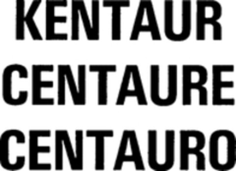 KENTAUR CENTAURE CENTAURO Logo (WIPO, 04/10/1959)