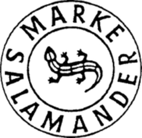 MARKE SALAMANDER Logo (WIPO, 11.03.1983)