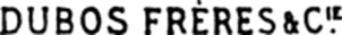 DUBOS FRÈRES & CIE. Logo (WIPO, 12.04.1999)