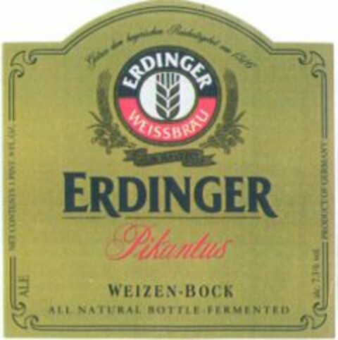 ERDINGER Pikantus Logo (WIPO, 11/21/2005)