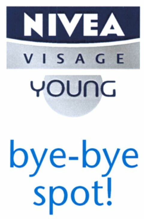 NIVEA VISAGE YOUNG bye-bye spot! Logo (WIPO, 13.02.2008)