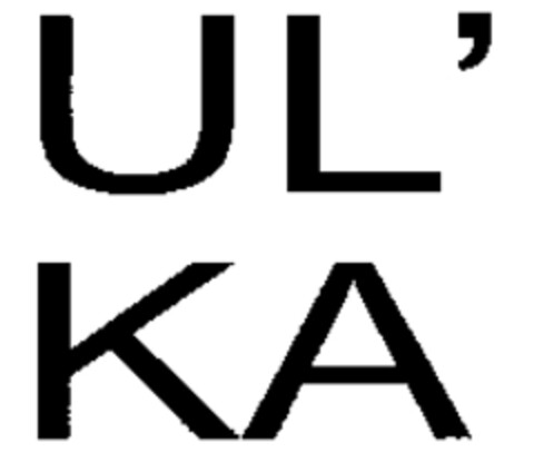 UL'KA Logo (WIPO, 22.01.2009)