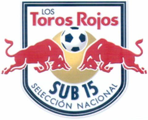 LOS Toros Rojos SUB 15 SELECCIÓN NACIONAL Logo (WIPO, 11.04.2011)