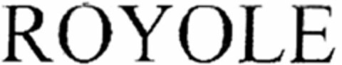 ROYOLE Logo (WIPO, 04/16/2013)