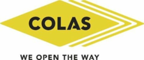 COLAS WE OPEN THE WAY Logo (WIPO, 12.07.2017)