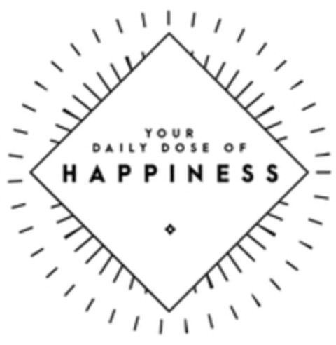 YOUR DAILY DOSE OF HAPPINESS Logo (WIPO, 01/11/2018)