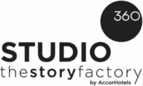 STUDIO 360 thestoryfactory by AccorHotels Logo (WIPO, 07/10/2018)
