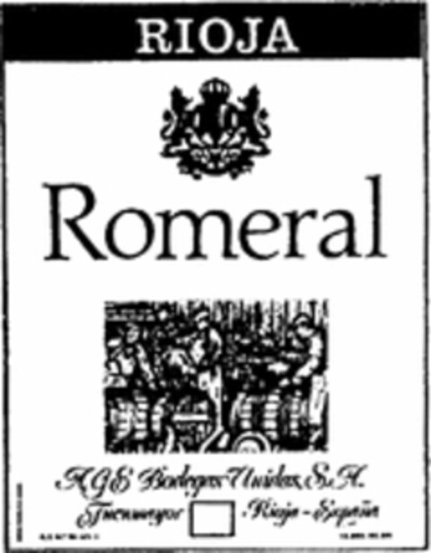 Romeral Logo (WIPO, 06/07/1979)