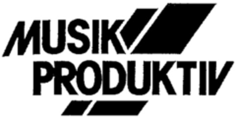 MUSIK PRODUKTIV Logo (WIPO, 06/26/1998)