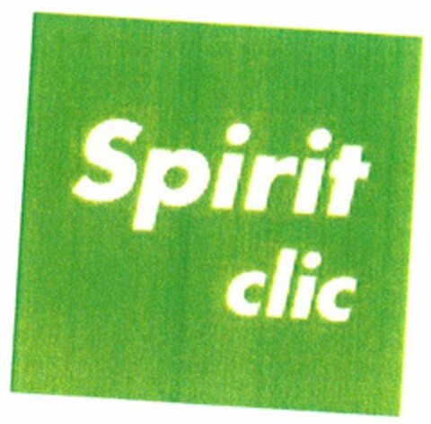 Spirit clic Logo (WIPO, 24.05.2007)