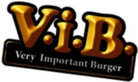 V.I.B. Very Important Burger Logo (WIPO, 02.03.2009)