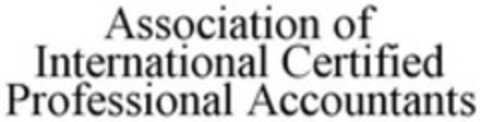 Association of International Certified Professional Accountants Logo (WIPO, 15.02.2011)