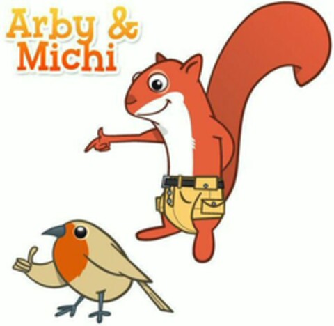 Arby & Michi Logo (WIPO, 03/13/2013)