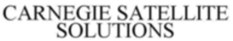 CARNEGIE SATELLITE SOLUTIONS Logo (WIPO, 05/15/2019)