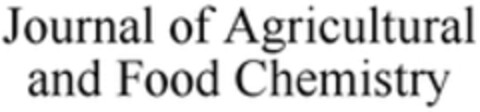 Journal of Agricultural and Food Chemistry Logo (WIPO, 11/11/2020)