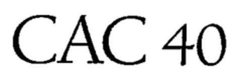 CAC 40 Logo (WIPO, 03.12.1990)