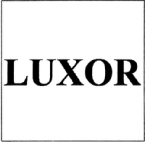 LUXOR Logo (WIPO, 19.05.2000)