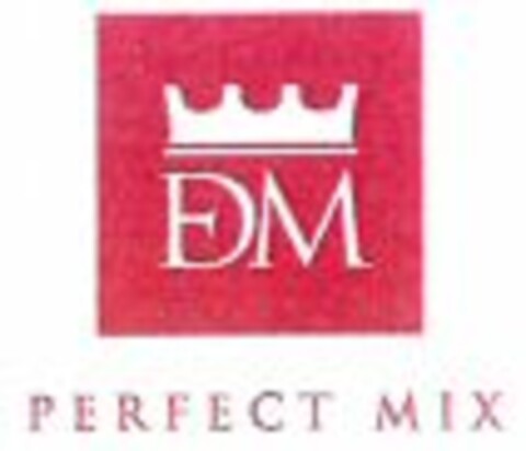 DM PERFECT MIX Logo (WIPO, 08/13/2008)